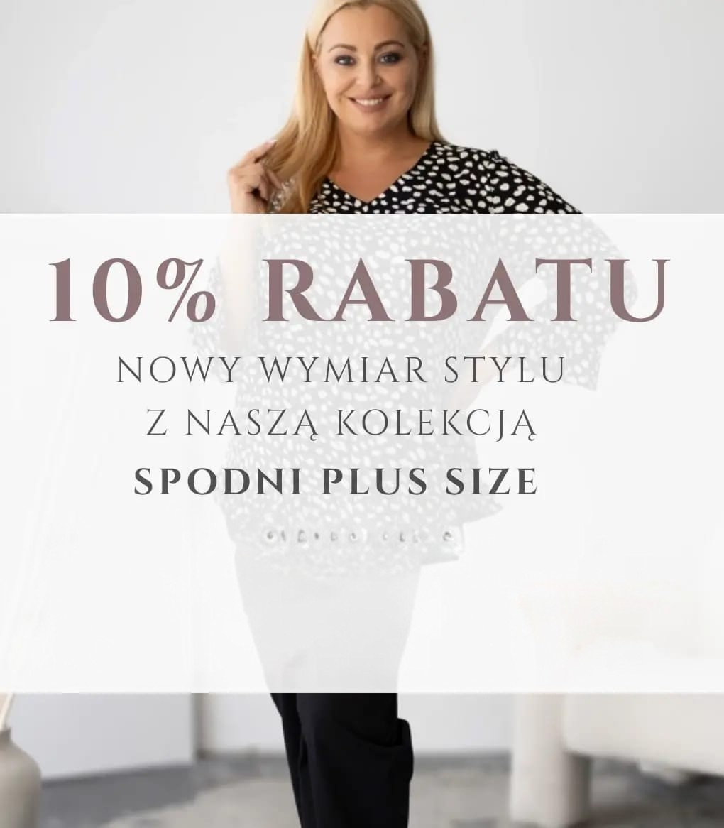 10% rabatu na spodnie